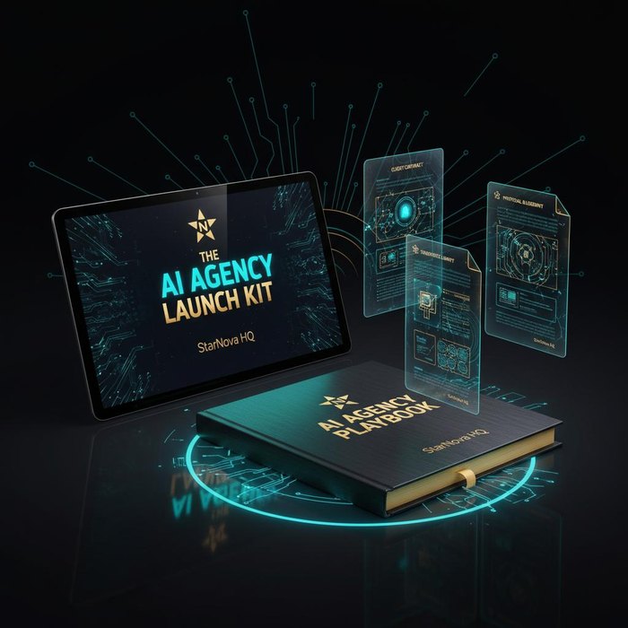 Preview image for Bonus 3: The AI Agency Service Delivery and Profit Planner