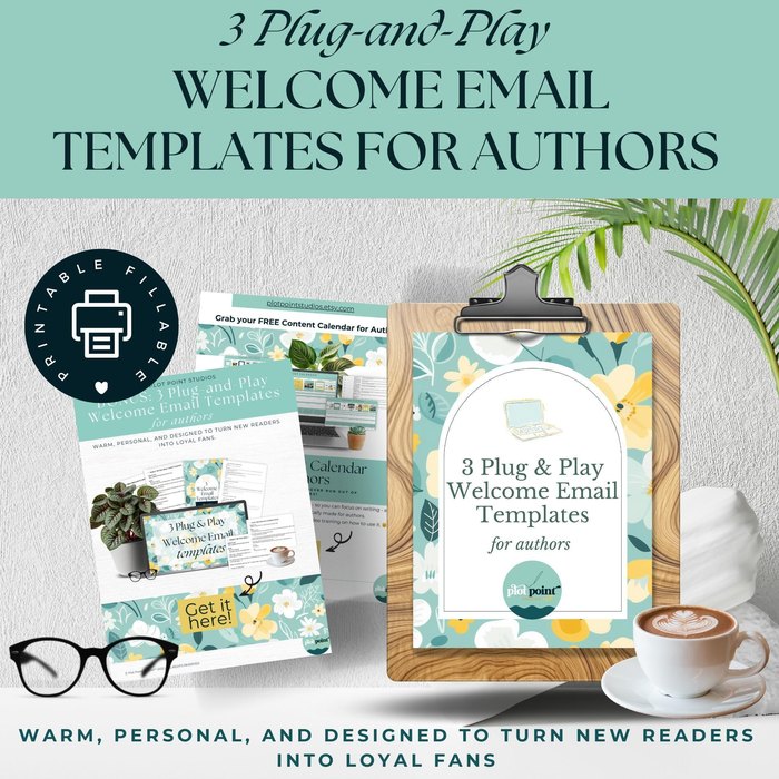 Preview image for Bonus 3: 3 Plug-and-Play Welcome Email Templates for Authors